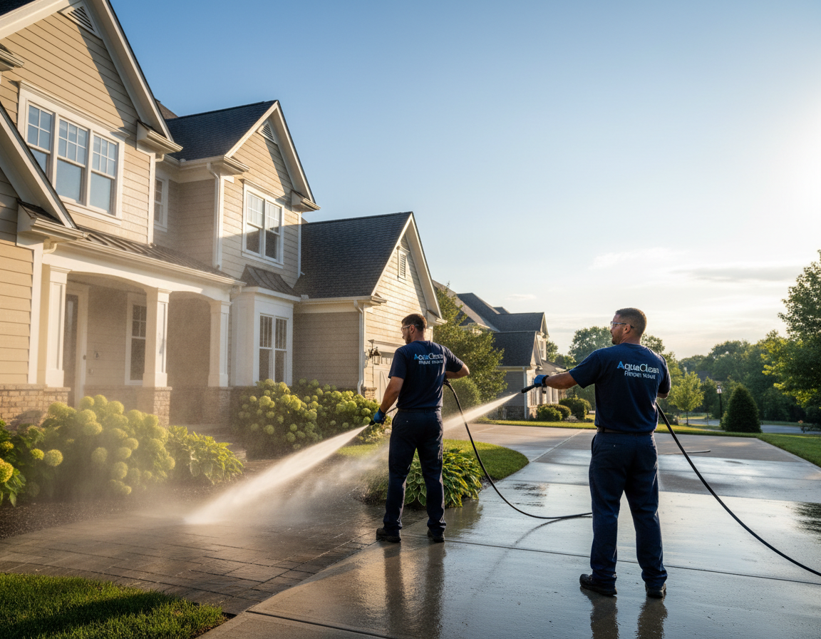 pressure washing business in Hilliard, OH